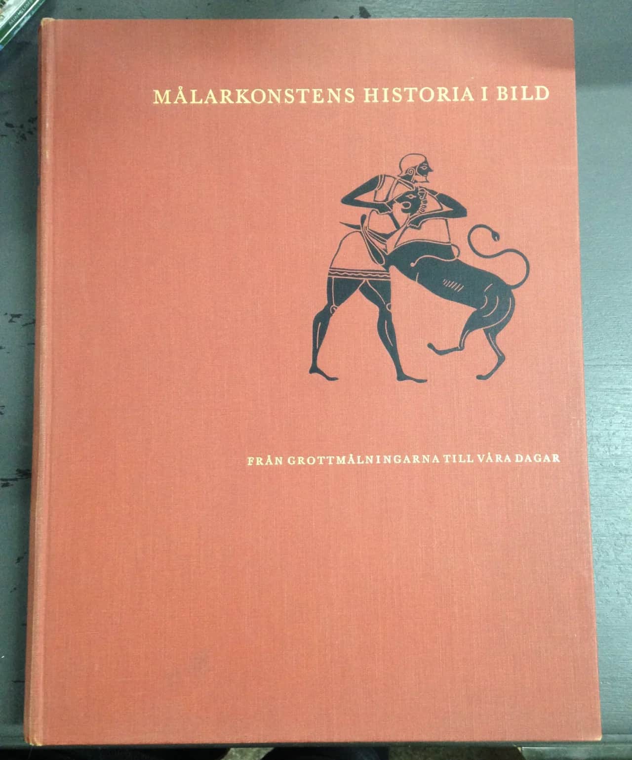 Konstbok - Målarkonstens Historia i Bild, 1958 – begagnad antikt & konst hos ReFurn Lidingö