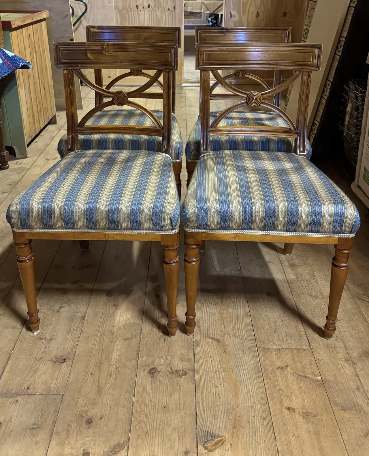 4 Bellman stolar 1800-tal