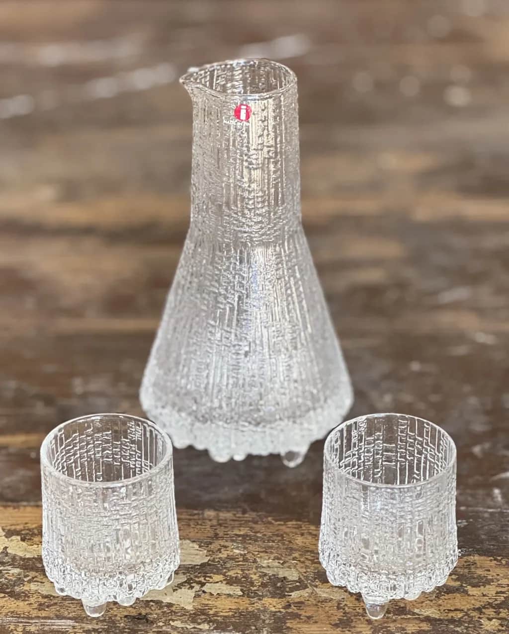 Vacker karaff med 2 glas, iittala – begagnad övrigt hos ReFurn Lidingö
