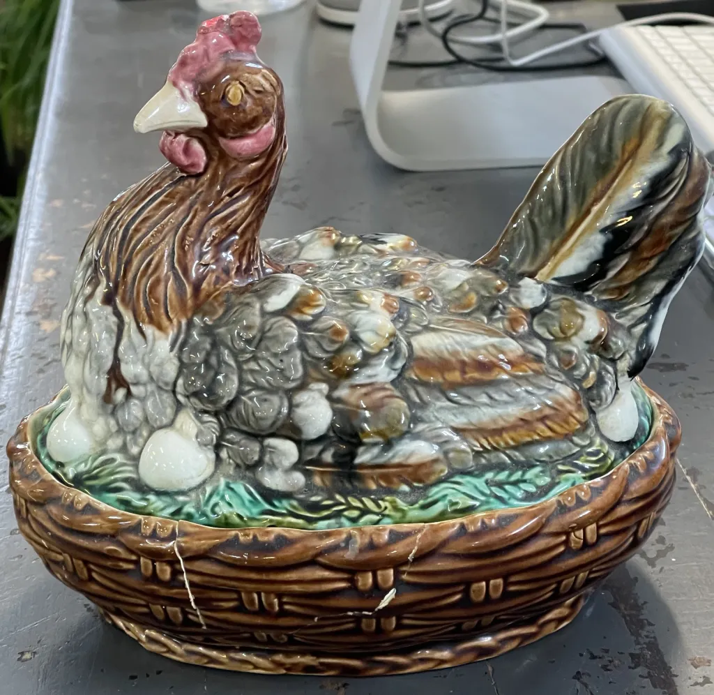 Ägghöna i porslin, Rörstrand