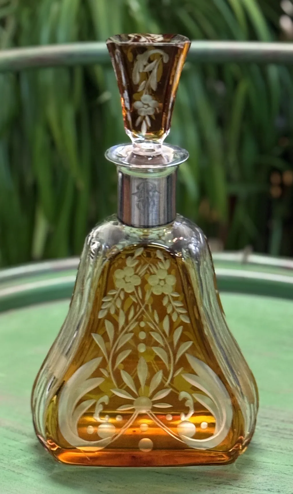 Vacker karaff med silver, Baccarat