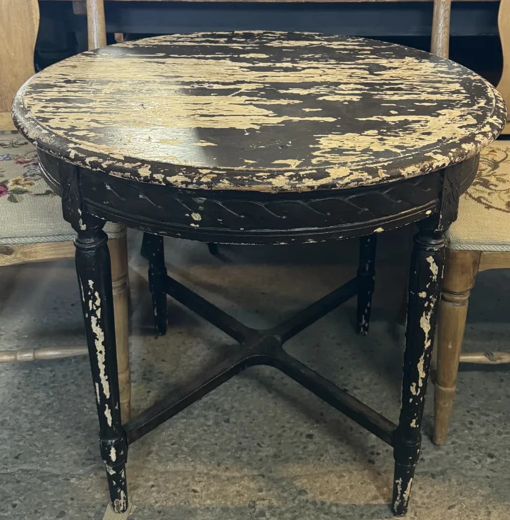 Läckert bord, shabby chic