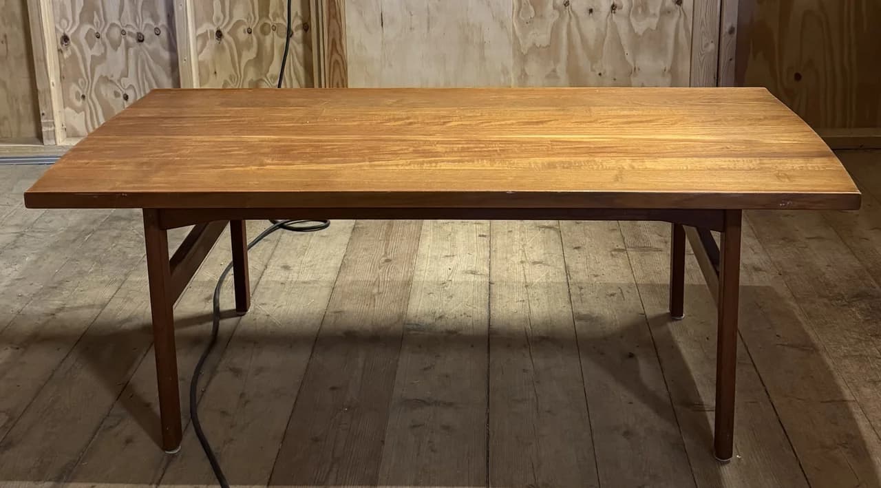 Läckert soffbord i teak, Tove, Seffle möbelfabrik 1960-tal